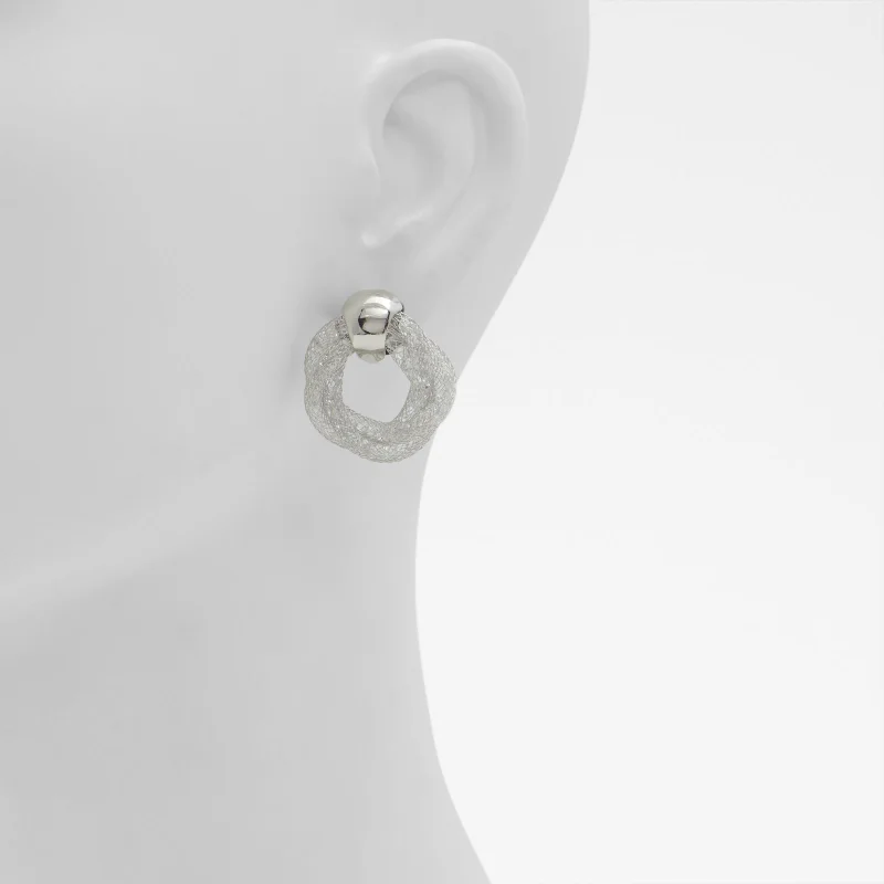 ALDO VARBAKO Silver-Tone Drop Earrings